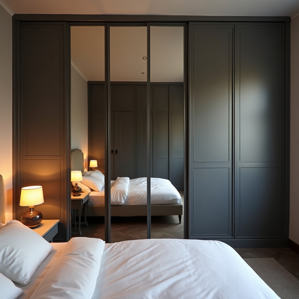 Beépített gardrób panellakásban